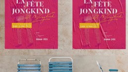 Campagne affichage Jongkind - Agence de communication Kineka