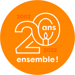 Agence de communication Lyon et Grenoble - Logo 20 ans